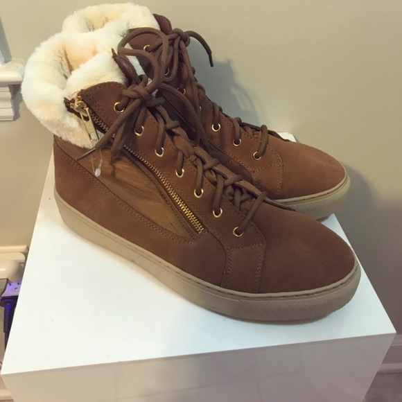 Waterproof cougar ‘ Dublin’ hi top sneaker booties - Picture 16 of 16